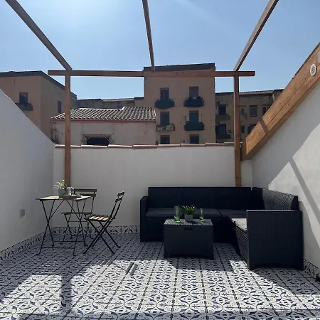 Cristina's House Terrace In Historical Centre * Palermo